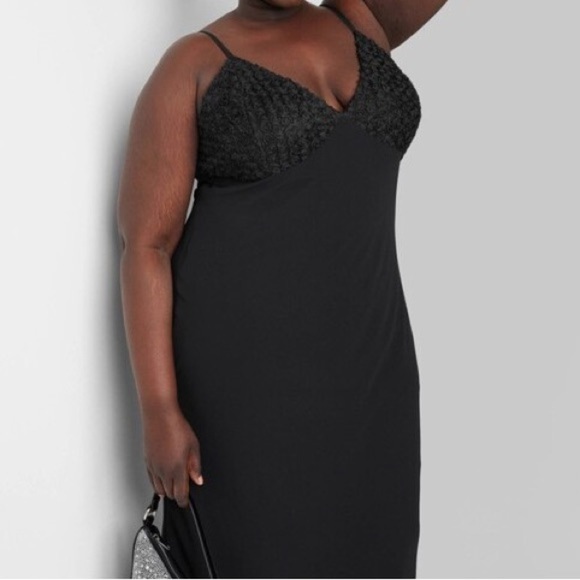 Women's Sleeveless Rosette Cup Maxi Dress - Wild Fable - Picture 5 of 7